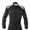 OMP Tecnica Hybrid Race Suit Black/Silver